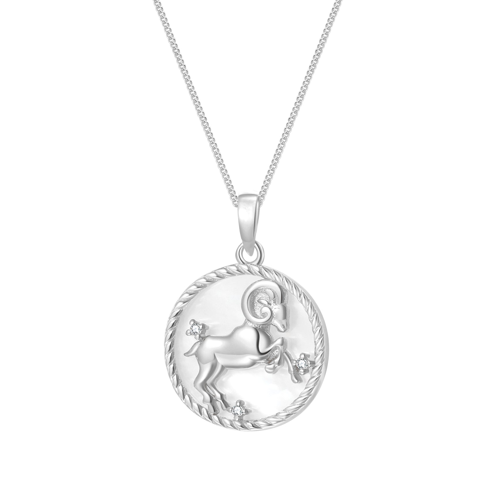 Collier pendentif zodiaque Bélier